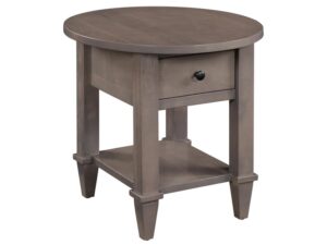Jamestown Oval End Table - 24"W x 24"H x 27"D