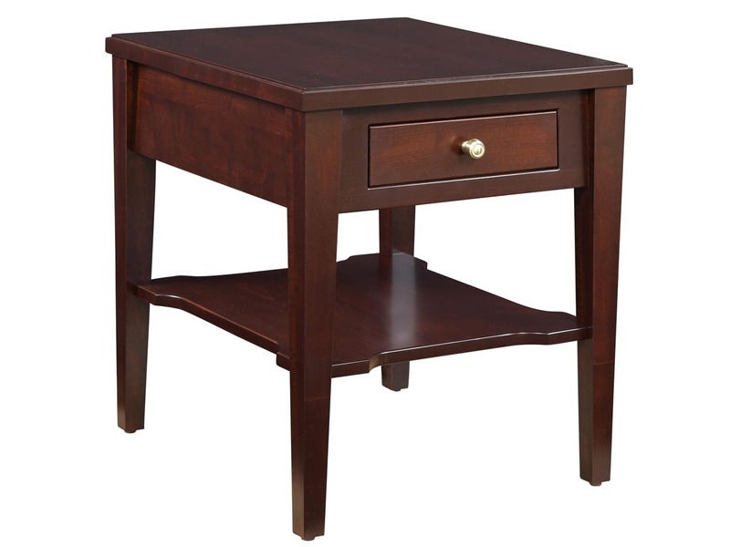 Kenton End Table - 21.25"W x 24"H x 24.50"D