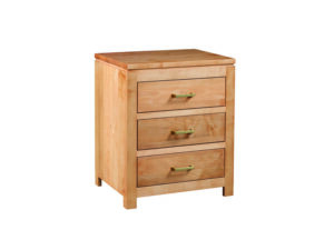 Lew Modern Nightstand - 22.50"W x 28"H x 18"D