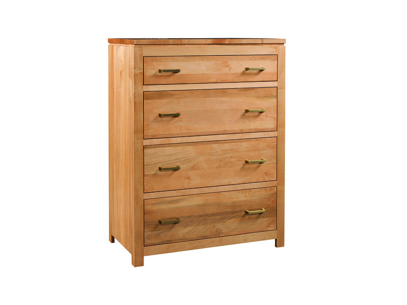 Lew Modern Chest - 34.75"W x 47.25"H x 19.50"D