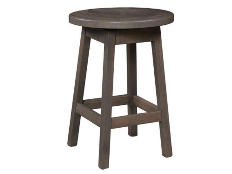 Lamont Swivel Stool - 16.50"Round x 24"H