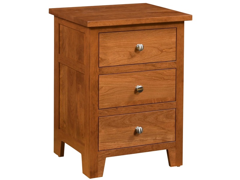 Olde Cottage Nightstand - 19.75"W x 27.25"H x 17.50"D