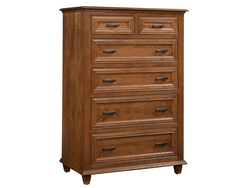 Rosedale Chest - 37.75"W x 55.50"H x 21.75"D