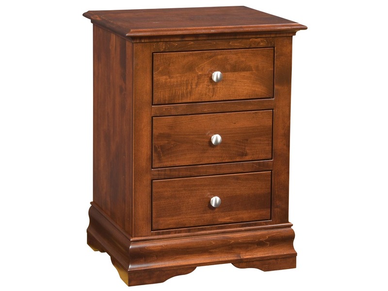 Regency Nightstand - 21.75"W x 29.25"H x 17.75"D