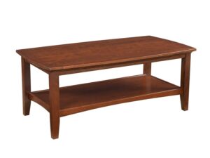 Riverton Coffee Table w/ Shelf - 41.50"W x 19.50"H x 23.50"D