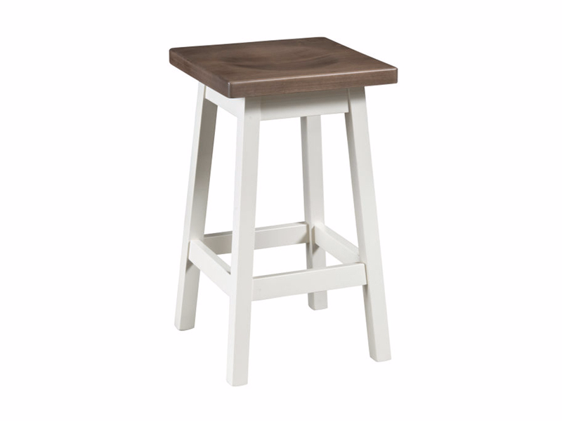 Seaford Stool - 14"W x 24"H x 14"D