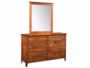 Shoreview Dresser w/ Mirror - SH-2030 Dresser 57.25"W x 35.75"H x 19.50"DnMI-2430 Mirror 40"H x 36" W