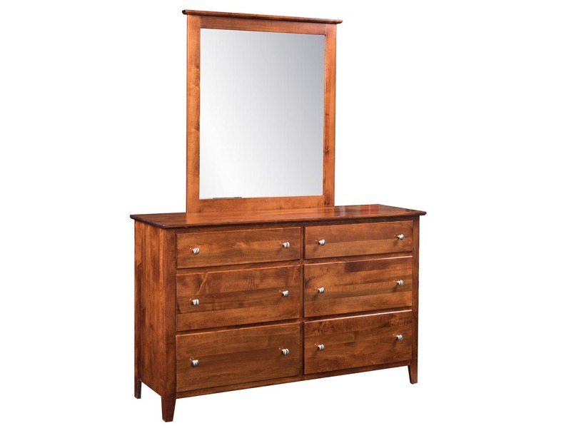 Shoreview Dresser w/ Mirror - SH-2030 Dresser 57.25"W x 35.75"H x 19.50"DnMI-2430 Mirror 40"H x 36" W