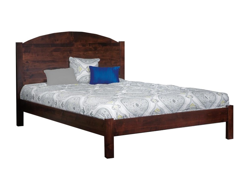 Sunrise Queen Bed - 64"W x 84.50"LnHeadboard 47.25"H Footboard 14.75"H