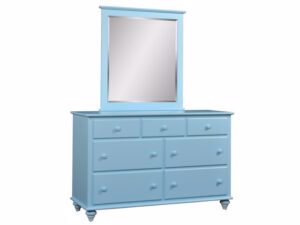 Wilkensburg Dresser w/ Mirror - WB-1754 Dresser 57.25"W x 36.75"H x 21"DnMI-1365 Mirror 40"H x 36"W