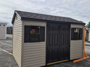 8x12 Signature Vinyl A-Frame Shed
