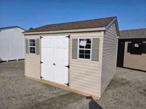10x12 Signature Vinyl A-Frame Shed