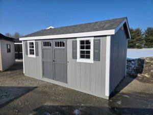 10x16 NED DuraTemp A-Frame Shed