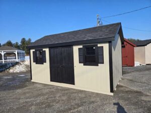 10x16 NED DuraTemp Cape Cod Shed