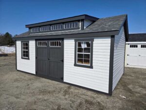 12x20 NED Vinyl Cape Cod Shed