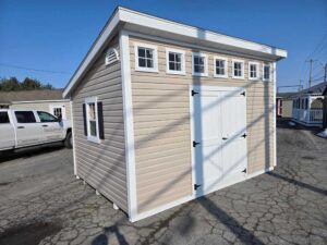 10x14 NED Vinyl Studio Shed