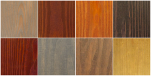 8 stain colors for pavilions and pergolas