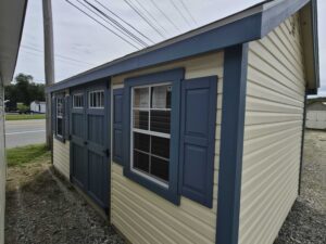 10x16 NED Vinyl Cape Cod Shed