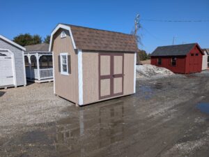 8x10 NED DuraTemp Dutch Shed