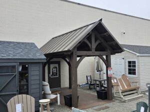 Display Model 8x14 Timber Frame Pavilion