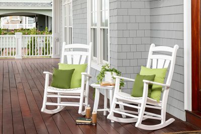 porch rocker set with side table