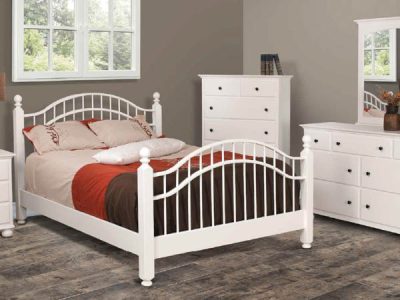 Amish handcrafted bedroom furniture from the Luellen collection.
