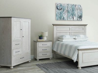 Amish handcrafted bedroom furniture from the Hickory Grove collection