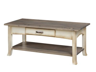 Breezy Point Amish handcrafted coffee table.
