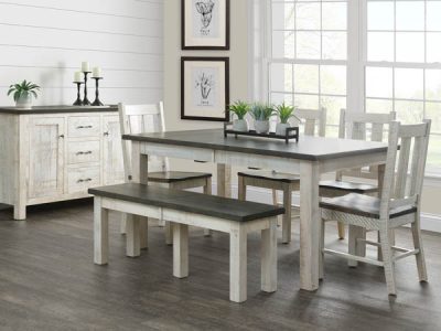 Amish handcrafted dining room furniture from the Alamo collection