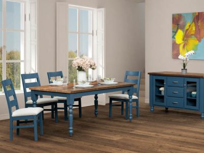 Amish handcrafted dining room furniture from the Brighthouse collection.