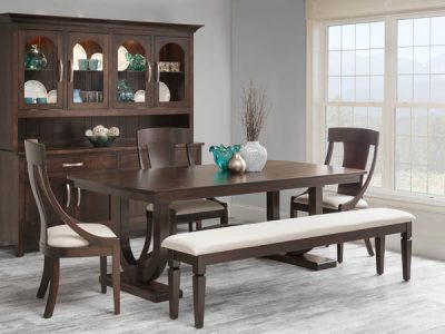 Amish handcrafted dining room furniture from the Georgetown collection