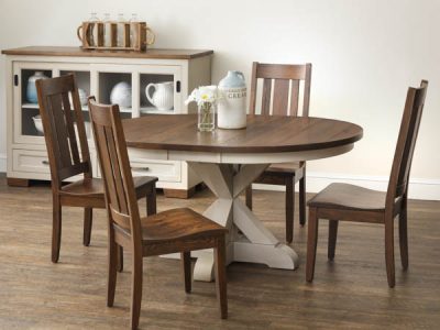 Amish handcrafted dining room furniture from the Hudson collection