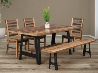 Amish handcrafted dining room furniture from the Kings Bridge collection