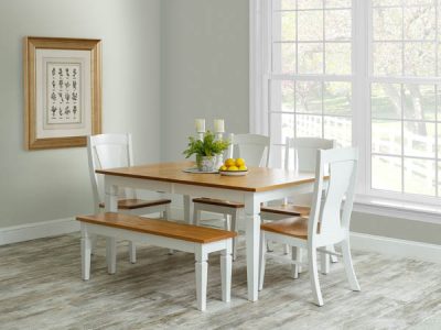 Amish handcrafted dining room furniture from the Lexington collection.