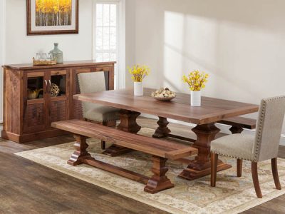 Amish handcrafted dining room furniture from the Ramsey collection