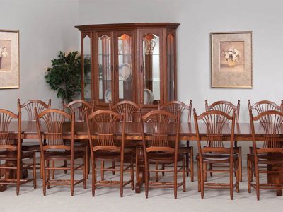 Amish handcrafted dining room furniture from the Scranton collection