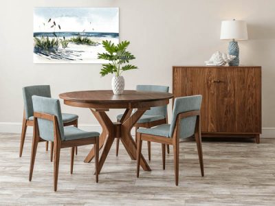 Amish handcrafted dining room furniture from the Tampa collection.