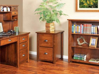 Eshton Collection Amish handcrafted office file cabinets
